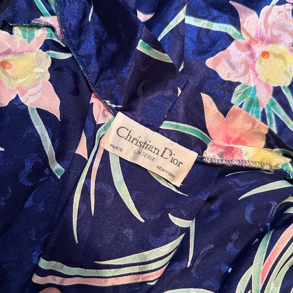 CHRISTIAN DIOR VINTAGE ROBE